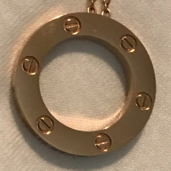 Necklace Pendant  - Rose Gold Color - Costume Jewelry - Picture 5 of 14